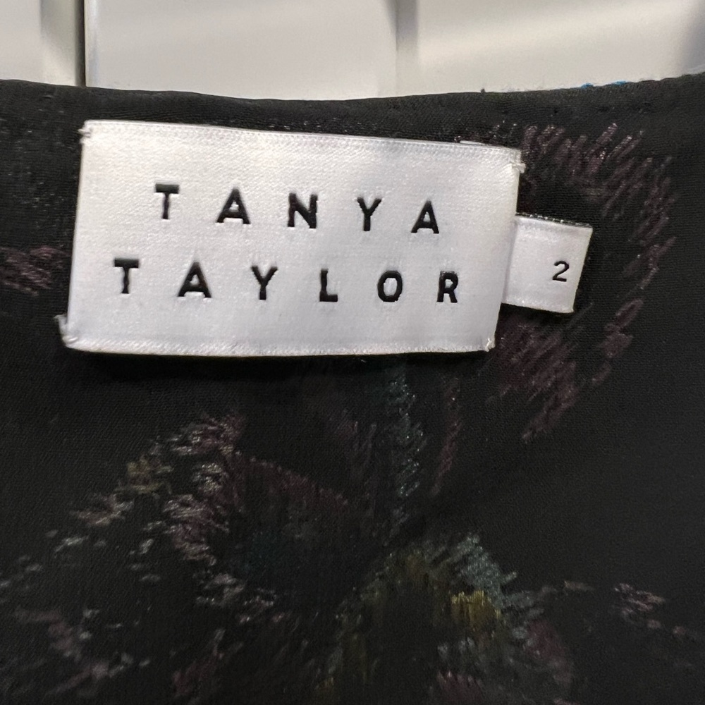 Tanya Taylor Gabriella Silk Georgette Boho Tassel Mini Dress. Size 2. Gorgeous! - Picture 9 of 16